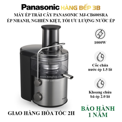 Máy ép trái cây Panasonic MJ-CB600SRA