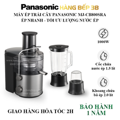 Máy ép trái cây đa năng Panasonic MJ-CB800SRA