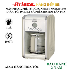 Máy pha cà phê tự động Ariete MOD.1342/03 màu kem