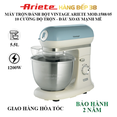 Máy đánh bột Ariete 5.5 lít  MOD.1588/05 - Xanh dương