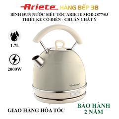 Bình đun siêu tốc Ariete MOD.2877/03 - 1.7 lít
