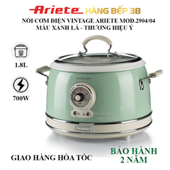 Nồi cơm điện Ariete 1.8 lít MOD.2904 - 3 màu