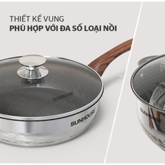 Nắp kính cường lực siêu bền Sunhouse G26