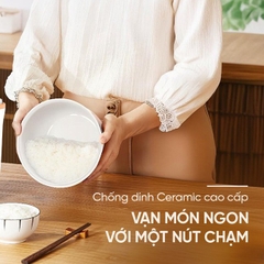 Nồi cơm điện tử Happy Time 1.2 lít HTD8810