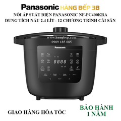 Nồi áp suất điện đa năng Panasonic NF-PC400KRA