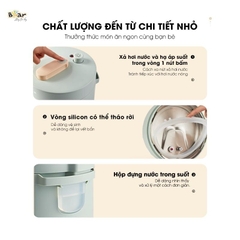 Nồi áp suất 2.5 lít Bear SB-AS25L bản quốc tế