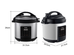 Nồi áp suất điện đa năng Rapido 5 lít RPC900-D1