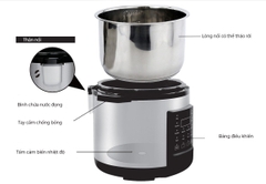 Nồi áp suất điện đa năng Rapido 5 lít RPC900-D1