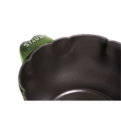 Nồi gang atisô Staub Cocotte 22cm - màu xanh basil
