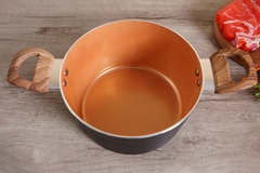 Bộ nồi chống dính ceramic đáy từ Sunhouse SHG2003MCA