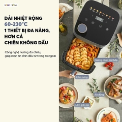Nồi chiên không dầu Bear 6 lít AF-5H19I45