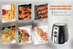 Nồi chiên không dầu Sunhouse SHD4025B - 3 lít