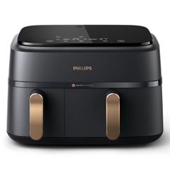 Nồi chiên không dầu 2 ngăn Philips 9 lít NA352/00