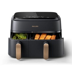 Nồi chiên không dầu 2 ngăn Philips 9 lít NA352/00