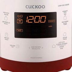 Nồi cơm điện tử áp suất Cuckoo 1.8 lít CRP-PK1000S/P2RDVNCV