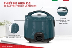Nồi cơm điện Baretti 1.2 lít BRD822T