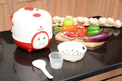Nồi cơm điện Happycook 0.6 lít HC-060 (đỏ)