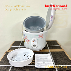 Nồi cơm điện InterNational 1.8 lít SR-ST18FA-L