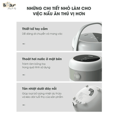 Nồi cơm điện Bear 1.6 lít SB-NC16L