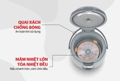 Nồi cơm điện Sunhouse SHD8663G 1.8 lít