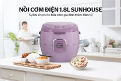 Nồi cơm điện Sunhouse SHD8663V 1.8 lít