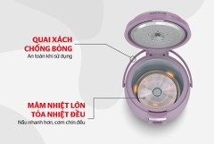 Nồi cơm điện Sunhouse SHD8663V 1.8 lít