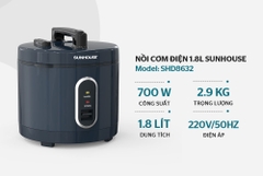 Nồi cơm điện Sunhouse 1.8 lít SHD8632