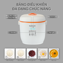 Nồi cơm điện tử BlueStone 0.6 lít RCB-5928