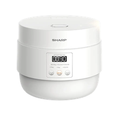 Nồi cơm điện tử Sharp 1 lít KS-COM100DV-WH