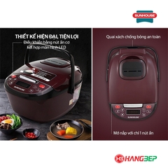 Nồi cơm điện Sunhouse 1.8 lít SHD8909