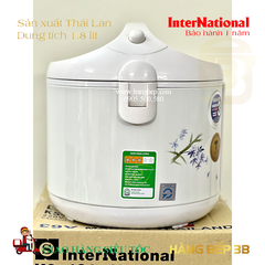 Nồi cơm điện InterNational 1.8 lít KS-19S-1L