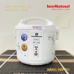 Nồi cơm điện InterNational 1.8 lít KS-19S-1L