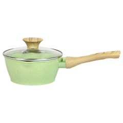 Quánh men đá miệng rót Green Cook 16cm GCS231-16IH