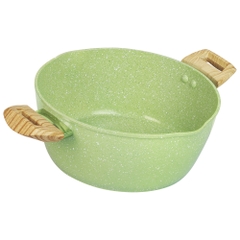 Nồi men đá miệng rót Green Cook 20cm GCS231-20IH