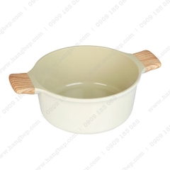 Nồi đúc men gốm Ivory Green Cook 24cm GCS233-24IH