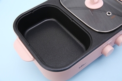 Chảo lẩu & nướng đa năng Bear DKL-C12D1