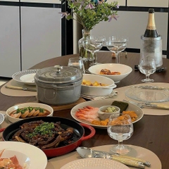 Nồi gang Staub Cocotte 16cm - màu ghi