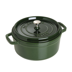 Nồi gang Staub Cocotte 26cm - màu xanh basil