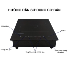 Bếp điện từ đơn Panworld PW-866 có thể lắp âm