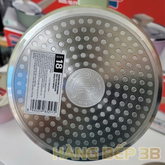 Bộ nồi chảo chống dính Nano Ceramic Sunhouse Healthy SHG7979MT3