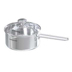 Quánh inox liền đáy Sunhouse Healthy 16cm SHG304-16
