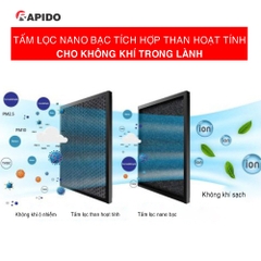 Quạt hơi nước Rapido 3000D