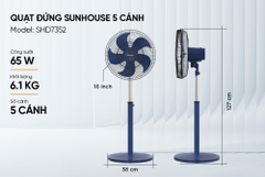 Quạt đứng Sunhouse SHD7352