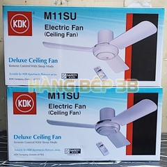 Quạt trần 3 cánh KDK M11SU(WH) có remote