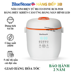 Nồi cơm điện tử BlueStone 0.6 lít RCB-5928