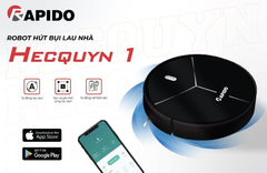 Robot hút bụi lau nhà Rapido Hecquyn 1