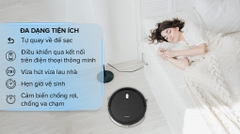 Robot hút bụi lau nhà Xiaomi Vacuum E5 EU (màu đen)