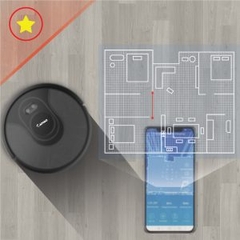 Robot hút bụi và lau nhà Rapido R8S -  điều khiển Wifi