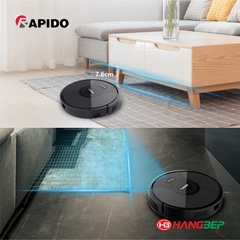 Robot hút bụi và lau nhà Rapido R5S