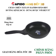 Chảo chiên đáy từ Rapido Teflon RP20-RDT 20cm